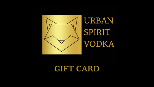 Urban Spirit Vodka Gift Card Urban Spirit Vodka