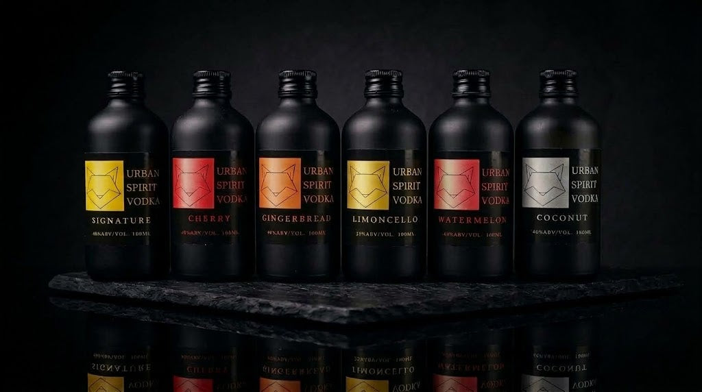 Urban Spirit Vodka - 100ml Miniatures
